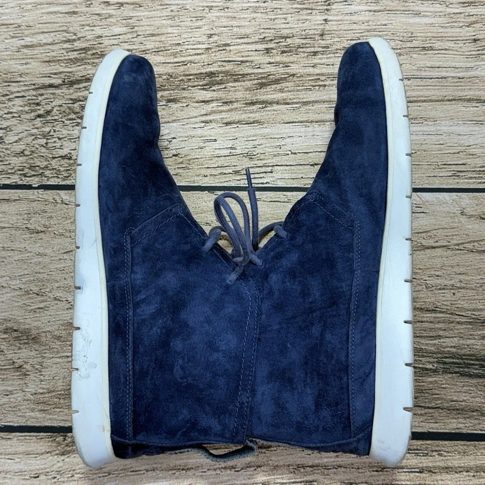 UGG Australia Freamon Chukka Boots Mens 13 Blue Suede Casual 1007645